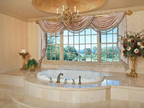 Master bathroom dome ceiling